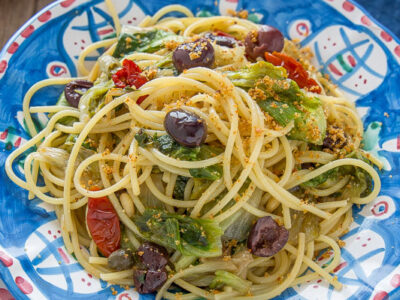 Pesce Bandiera con Pasta e Scarola