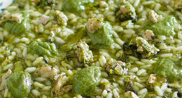 Risotto con Friarielli e Salsiccia